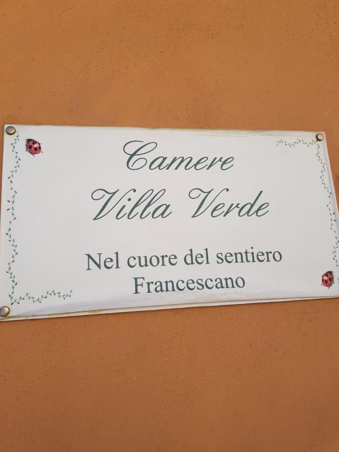 Camere Villa Verde Valfabbrica Esterno foto